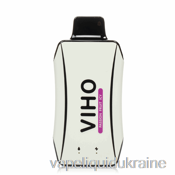 Vape Liquid Ukraine VIHO Turbo 10000 Disposable Passionfruit Icy